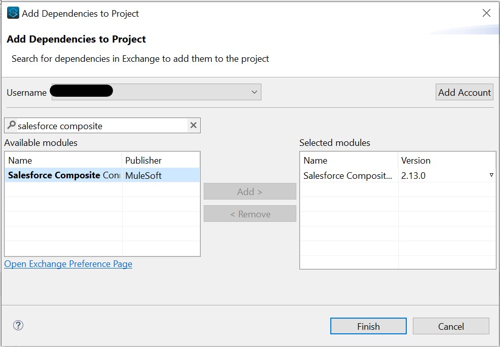 Adding Composite Connector to Anypoint Studio