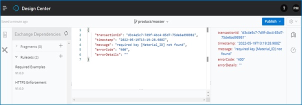 Apply and view API Governance rulesets in the design phase